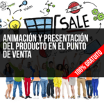 Animación y presentación del producto en el punto de venta